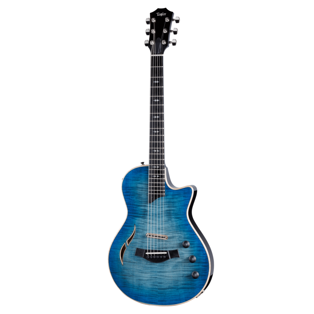 Taylor T5z Pro Hybrid Electric Acoustic Guitarin Harbor Blue
