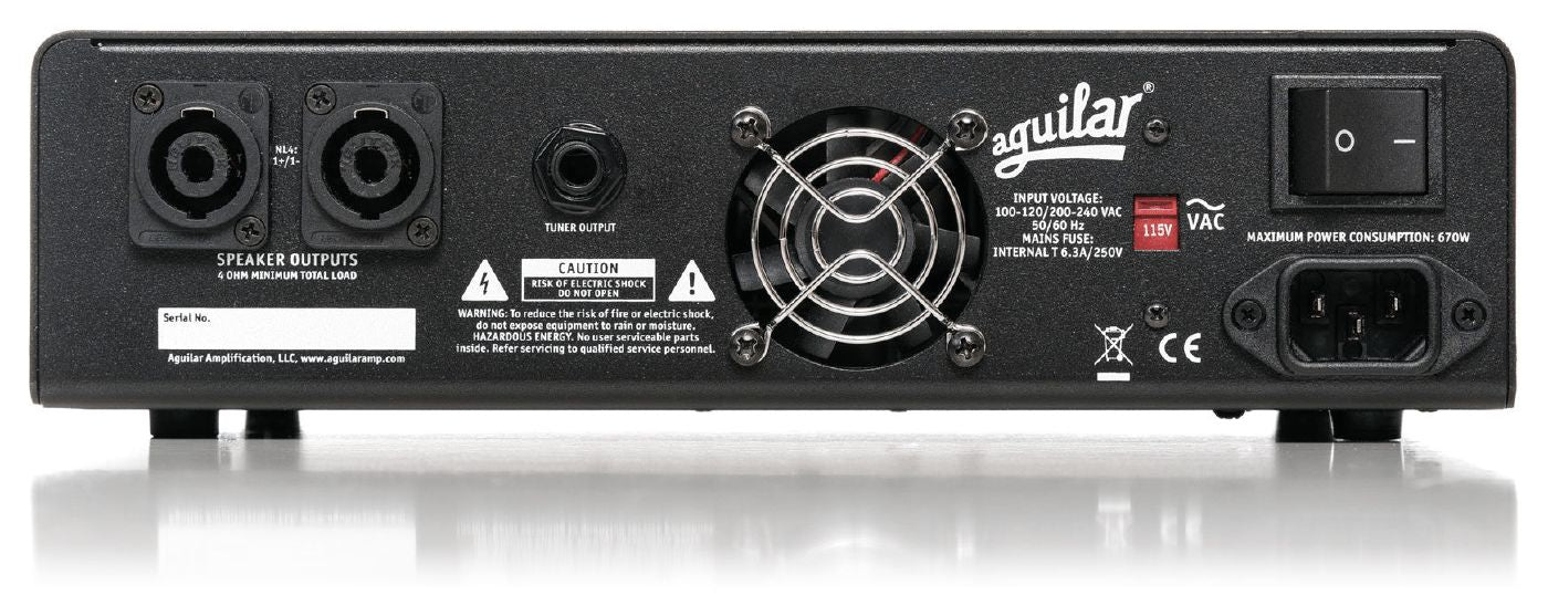 Aguilar Tone Hammer 500 Super Light Bass Head Amplifier