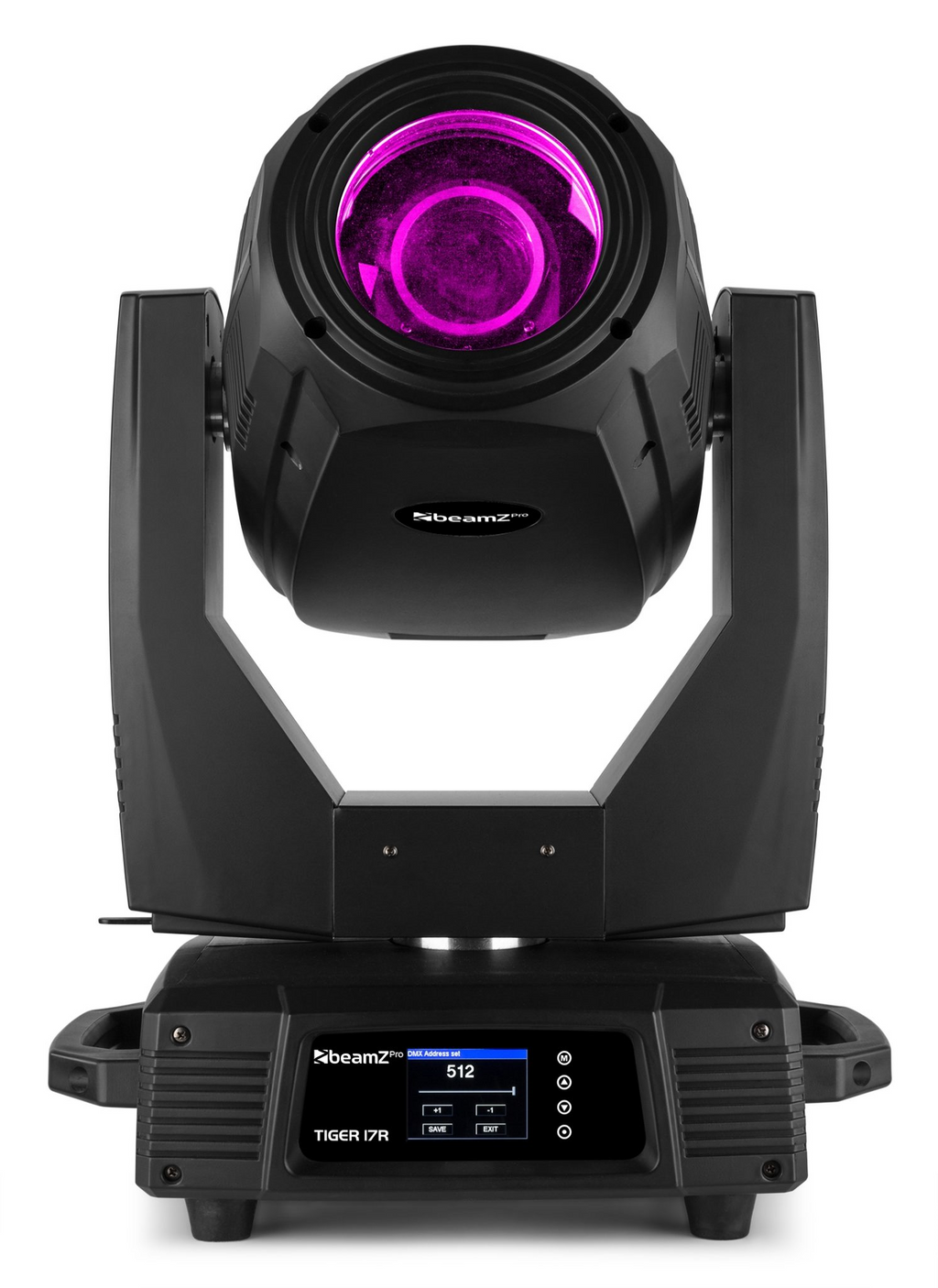 Beamz PRO TIGER17R 350W Beam/Spot Moving Head Pair with Roadcase