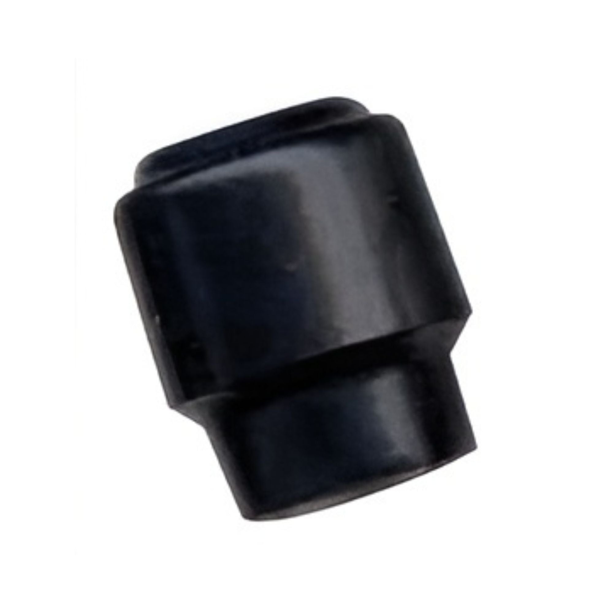 Black AMS TL81B slide switch knob with barrel style design, suitable for guitar parts and electronic projects.