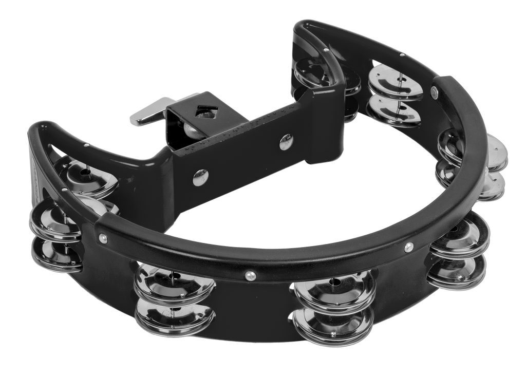 Mano Percussion TMP34B 9inch Tambourine - Black