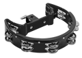 Mano Percussion TMP34B 9inch Tambourine - Black