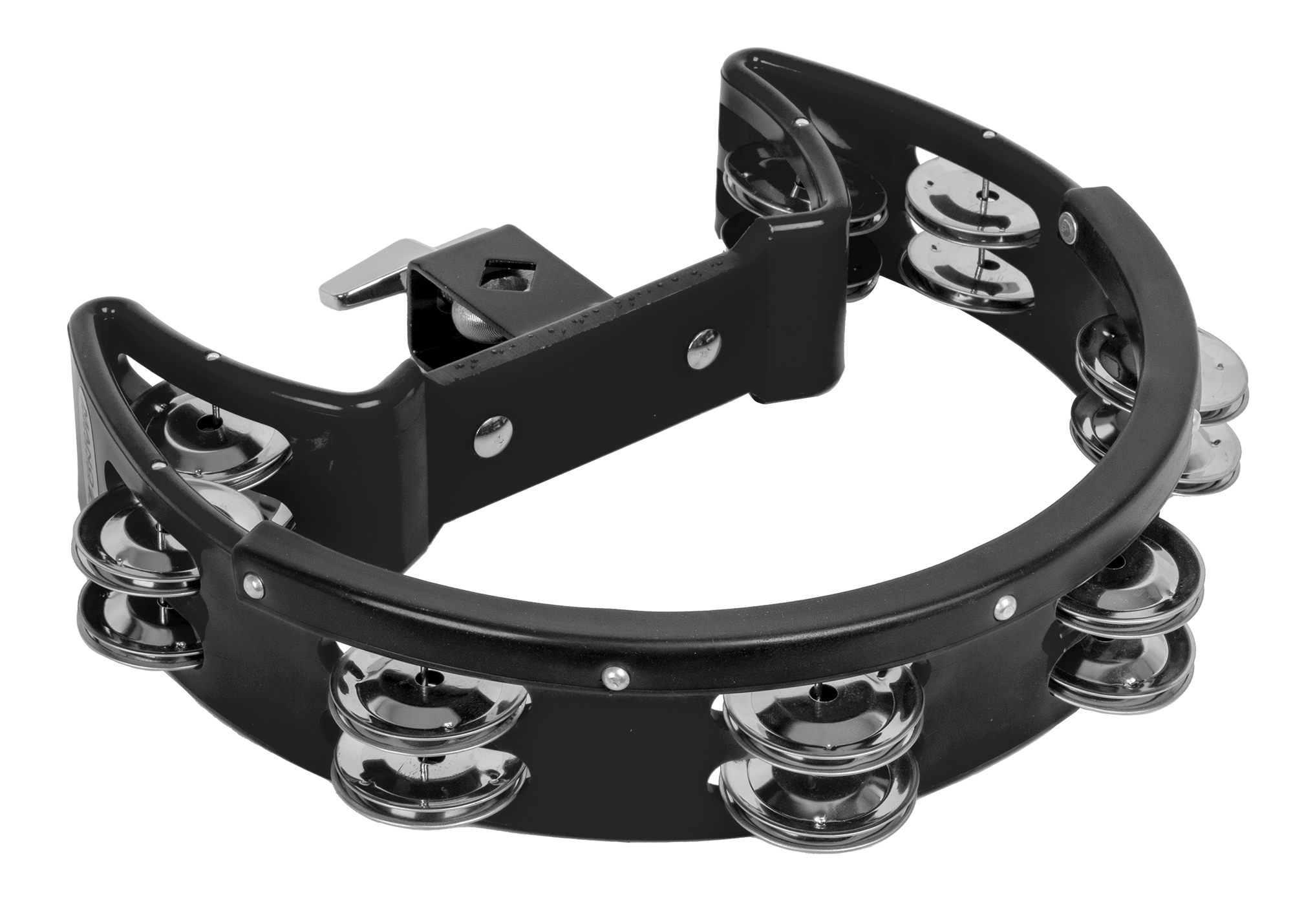 Mano Percussion TMP34B 9inch Tambourine - Black