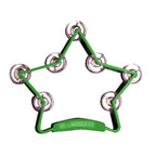 Mano Percussion TMP50G Star Shaped Tambourine Green