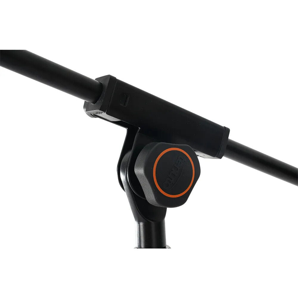 Tenuto Easy Adjust Microphone Stand for studio and stage use, featuring adjustable height and durable construction.