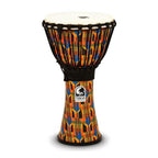 Toca Freestyle 2 Series Rope Tuned Djembe 10 in Kente Cloth