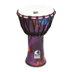 Toca Freestyle 2 Series Rope Tuned Djembe 9 in Woodstock Purple