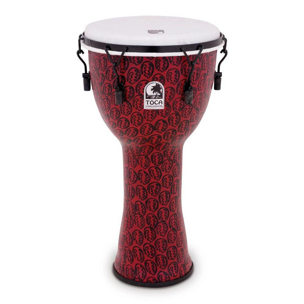 Toca Percussion Freestyle 2 Series Mech Tuned Djembe 10inch in Red