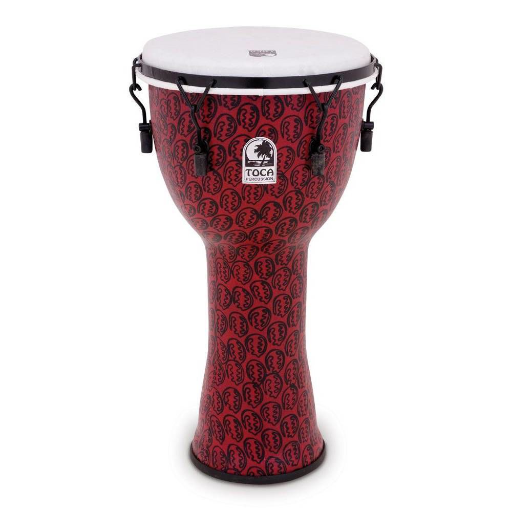 Toca Percussion Freestyle 2 Series Mech Tuned Djembe 10inch in Red