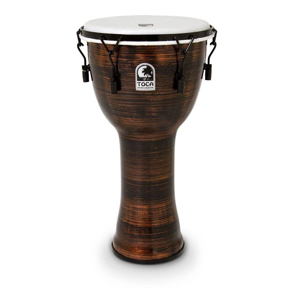 Toca Freestyle 2 Mechanically Tuned Djembe 12 Inch - Spun Copper