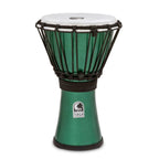 Toca Percussion Freestyle Colorsound Series Djembe 7inch in Metallic Green