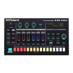 Roland TR-6S Rhythm Composer drum machine with colorful pads and control knobs, showcasing its compact design and interface.