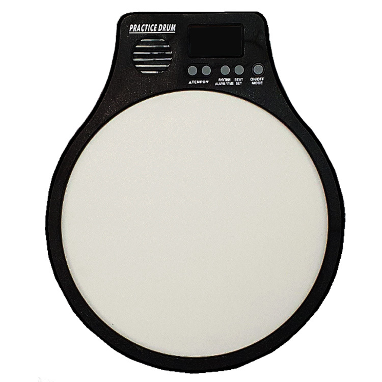 Peace TR8 Electronic Practice Pad with Digital Metronome and Stand