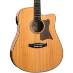 Tanglewood Reunion TRDCEFMH Dreadnought Acoustic Guitar with Pickup - Natural Gloss