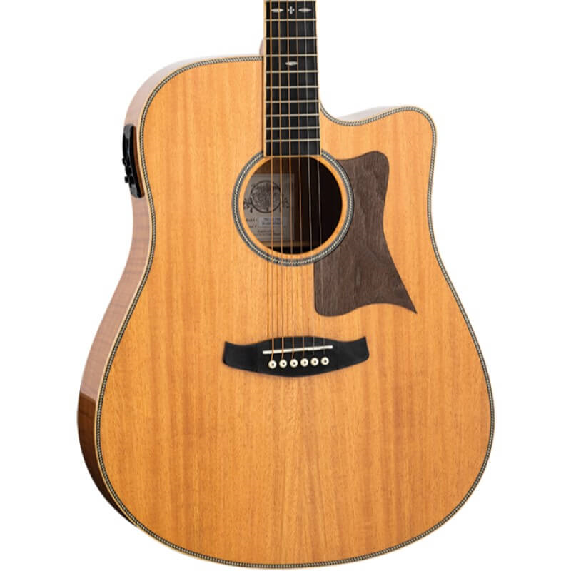 Tanglewood Reunion TRDCEFMH Dreadnought Acoustic Guitar with Pickup - Natural Gloss