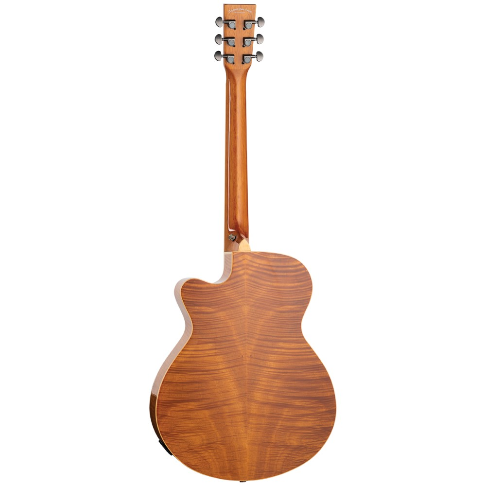 Tanglewood TRSFCEFMH Reunion Super Folk Cutaway Acoustic Guitar with Pickup - Natural Gloss