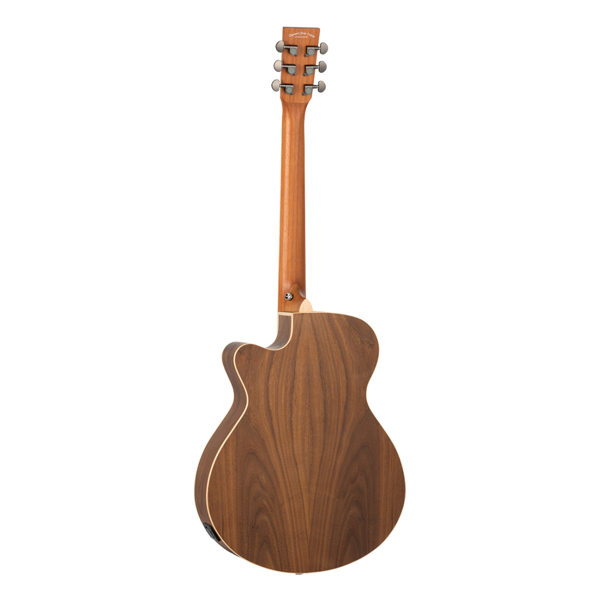 Tanglewood Reunion TRU4CE Super Folk Cutaway Acoustic Guitar in natural satin finish, showcasing the body and soundhole.
