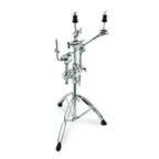 Mapex TS965A cymbal and tom combo stand with two boom arms, sturdy drum hardware for secure instrument placement.