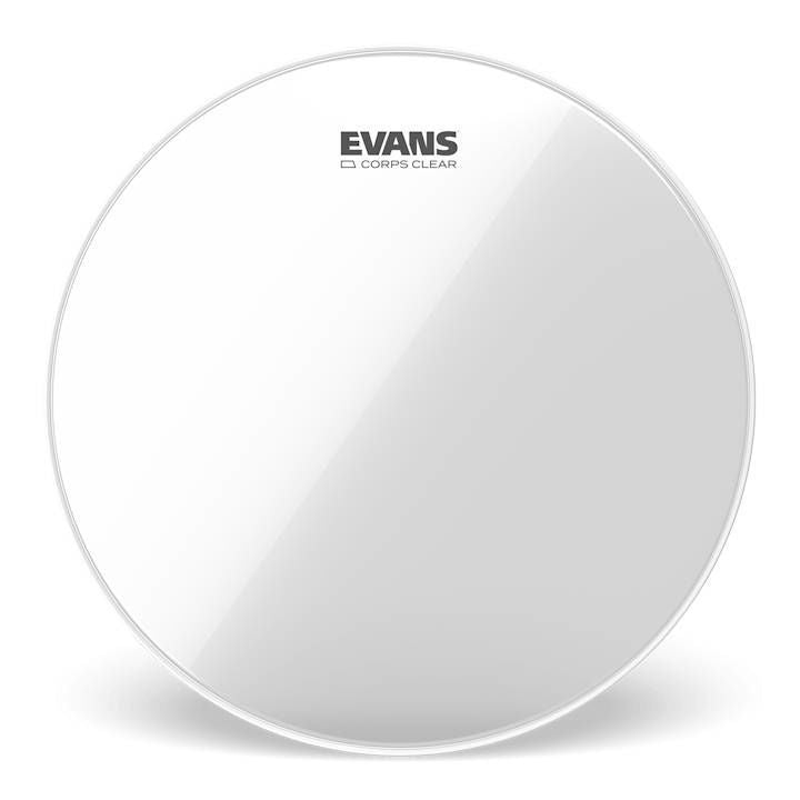 Evans Corps Clear Marching Tenor Drumhead, 6 Inch