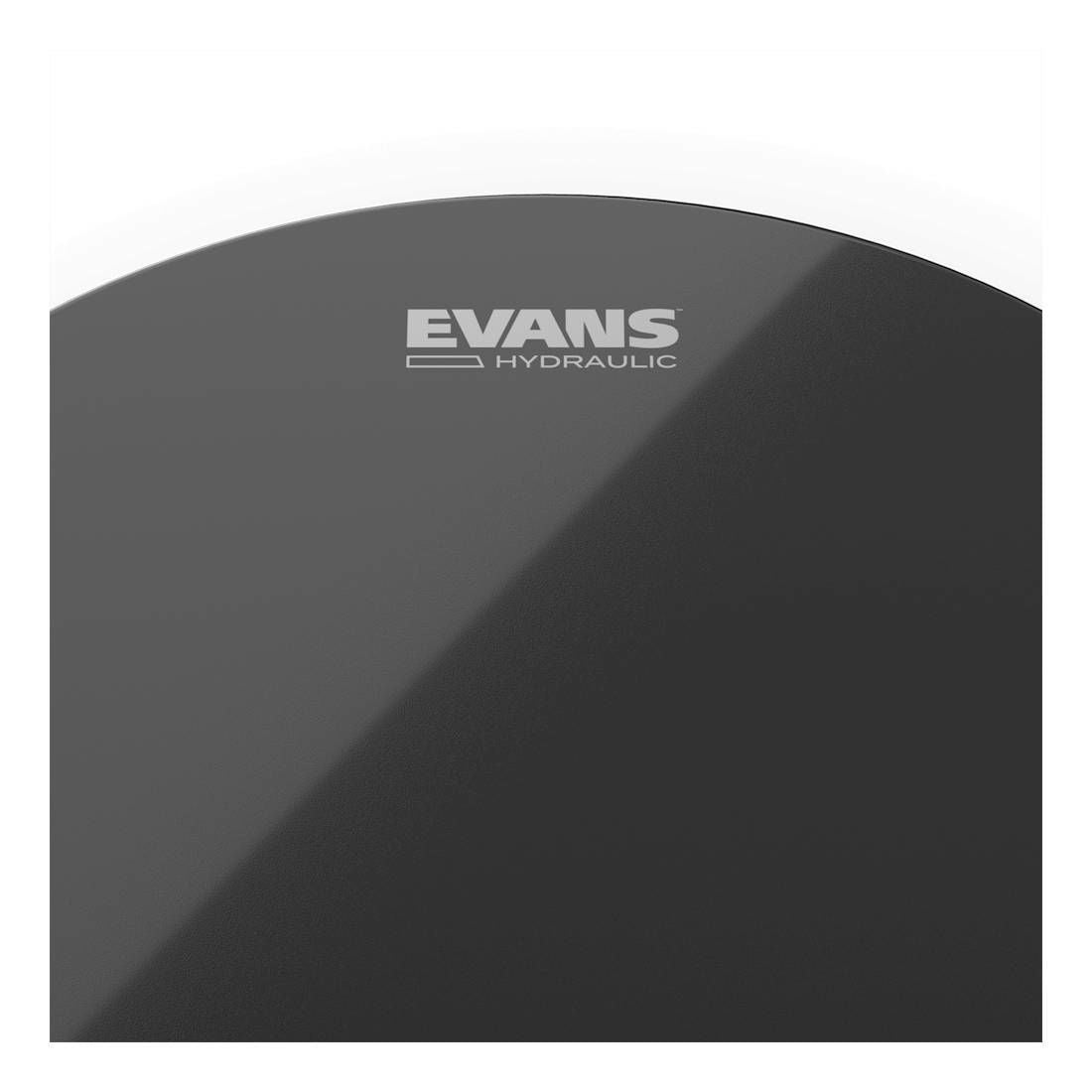 Evans Hydraulic Black Drum Head, 8 Inch