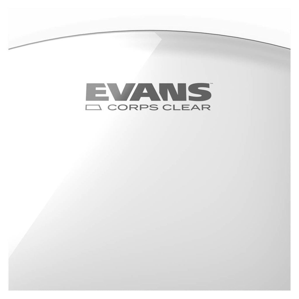 Evans Corps Clear Marching Tenor Drumhead, 10 Inch