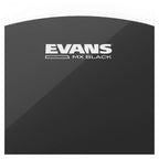 Evans MX Black Marching Tenor Drumhead, 13 Inch