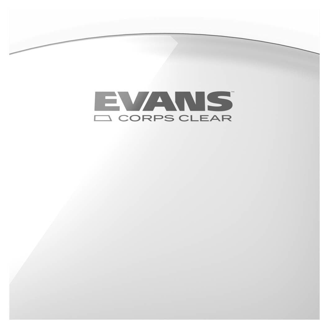 Evans Corps Clear Marching Tenor Drumhead, 14 Inch
