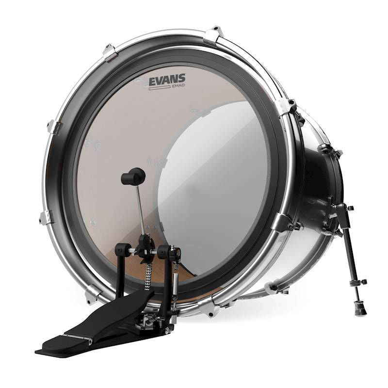 Evans 16 inch EMAD Tom Hoop Batter Clear