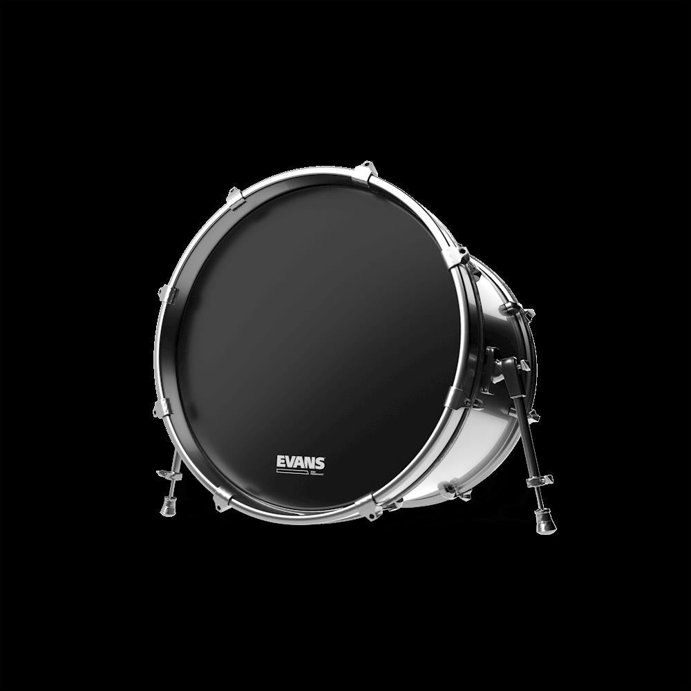 Evans 16 Inch EQ3 Tom Hoop Resonant Black Drum Head No Port
