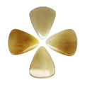 Timbertone Bone Tones Fat Clear Horn Guitar Picks (4 Pack)