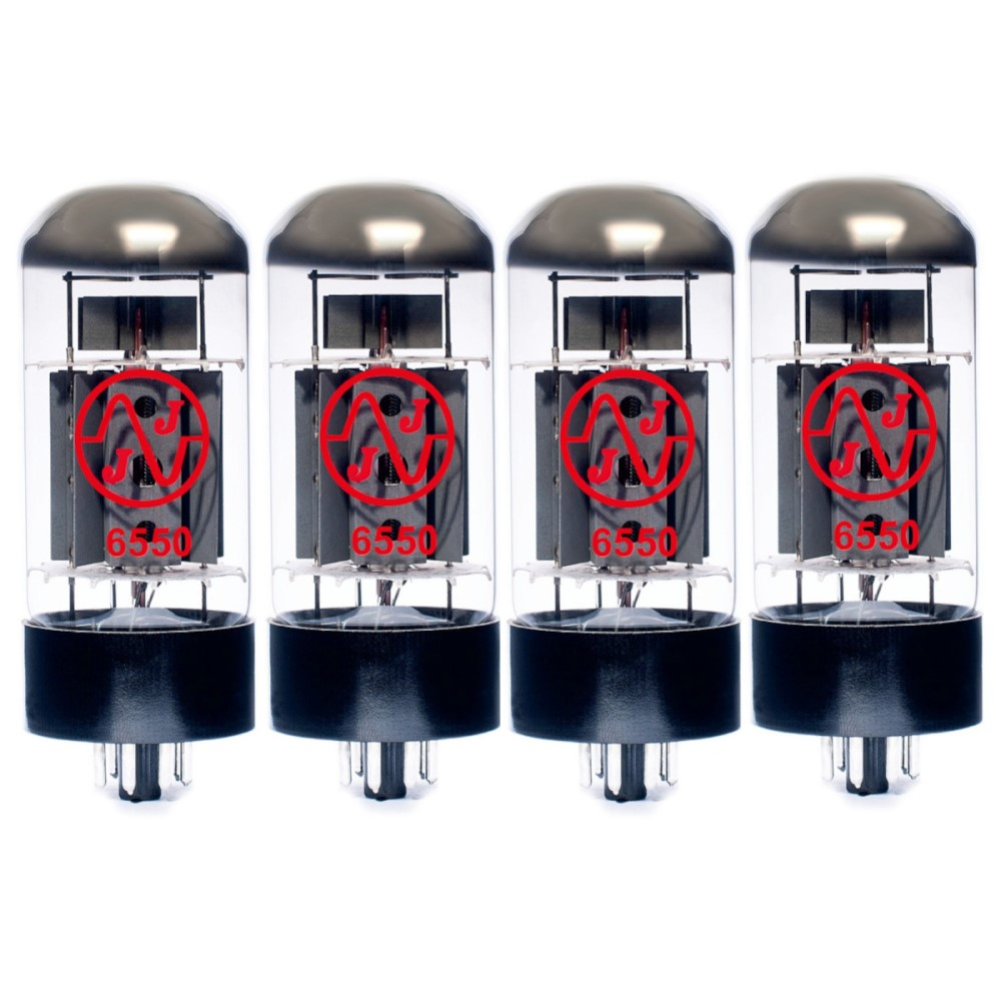 Ruby 6550 Guitar Amplifier Power Tubes - Matched Quad Set