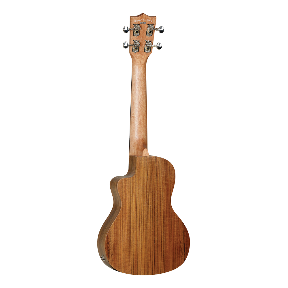 Tanglewood TWT12E Tiare Concert Ukulele with Pickup and Gig Bag - Natural Satin Figured Ovangkol