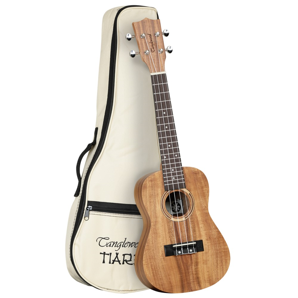 Tanglewood Tiare Series TWT8 Concert Ukulele with Gig Bag - Koa Natural Gloss