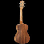 Tanglewood Tiare concert ukulele with pickup, luxury satin spruce and koa wood, shown with polished finish and natural wood grain.