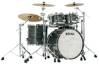 Tama Star Walnut 22-inch 4-piece drum kit shell pack with satin charcoal finish, includes 10, 12, 16-inch drums, Japanese Sen shells