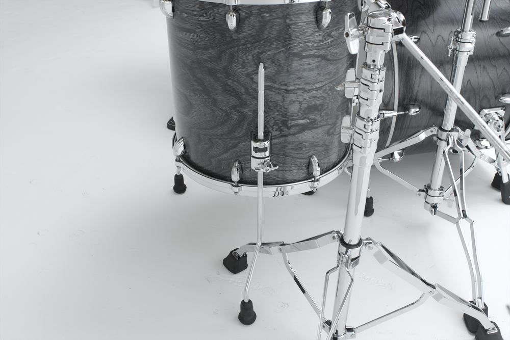 Tama Star Walnut 22-inch 4-piece drum kit shell pack with satin charcoal finish, including 10, 12, 16-inch shells and Japanese Sen hardware