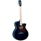 Tanglewood Winterleaf Blonde Superfolk Acoustic Guitar - Bondi Blue Gloss