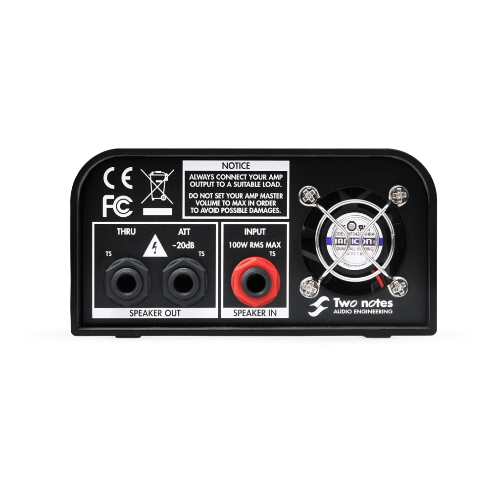 Two Notes Torpedo Captor Compact Loadbox And Amp DI - 16 Ohm