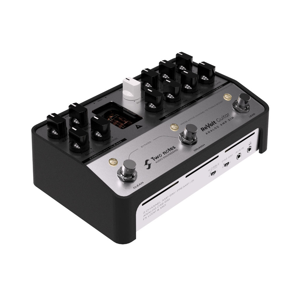 Two Notes Revolt 3-Channel Pedal Format Guitar Amplifier