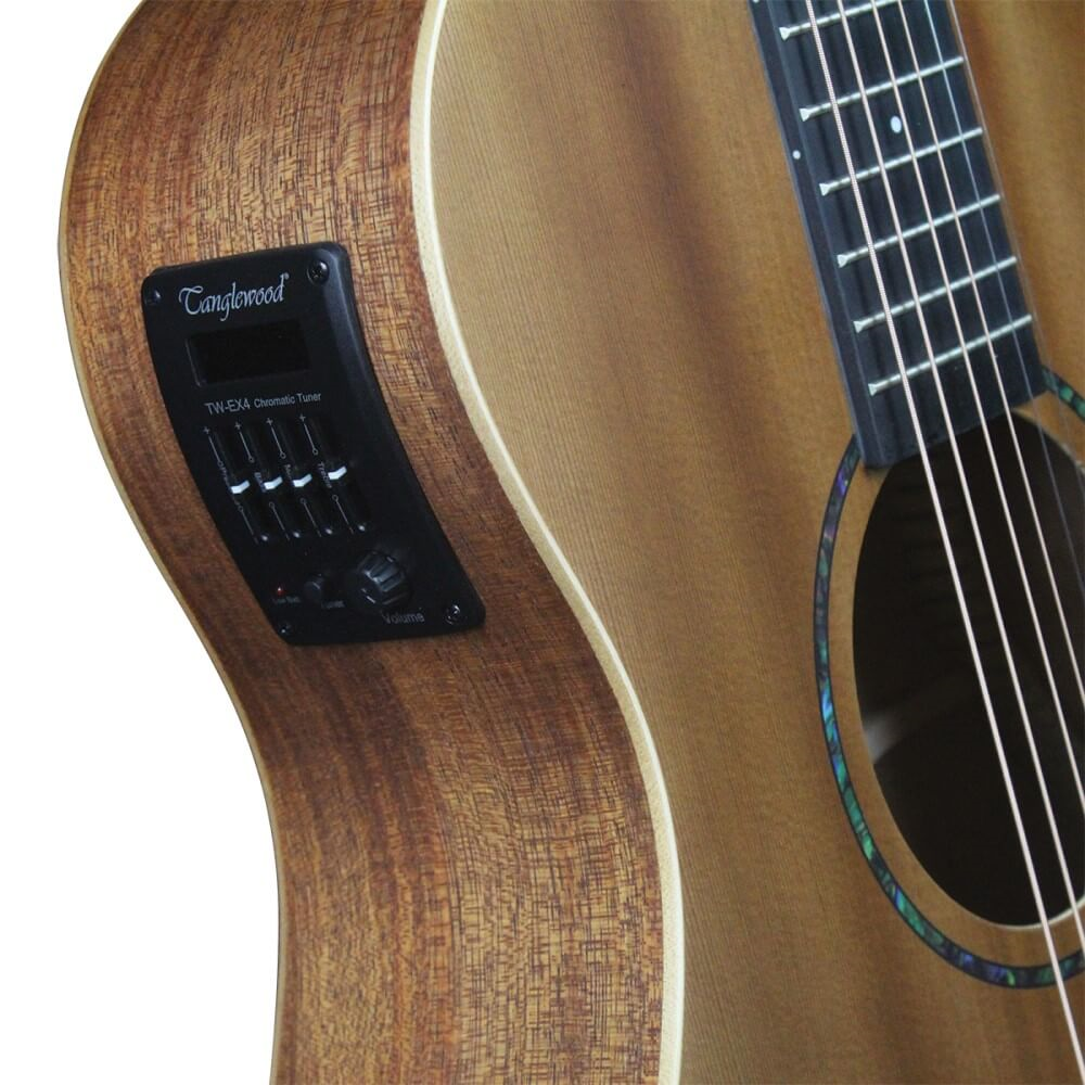 Tanglewood TWR2OE Roadster II Orchestra Acoustic Guitar with Pickup in Natural Satin