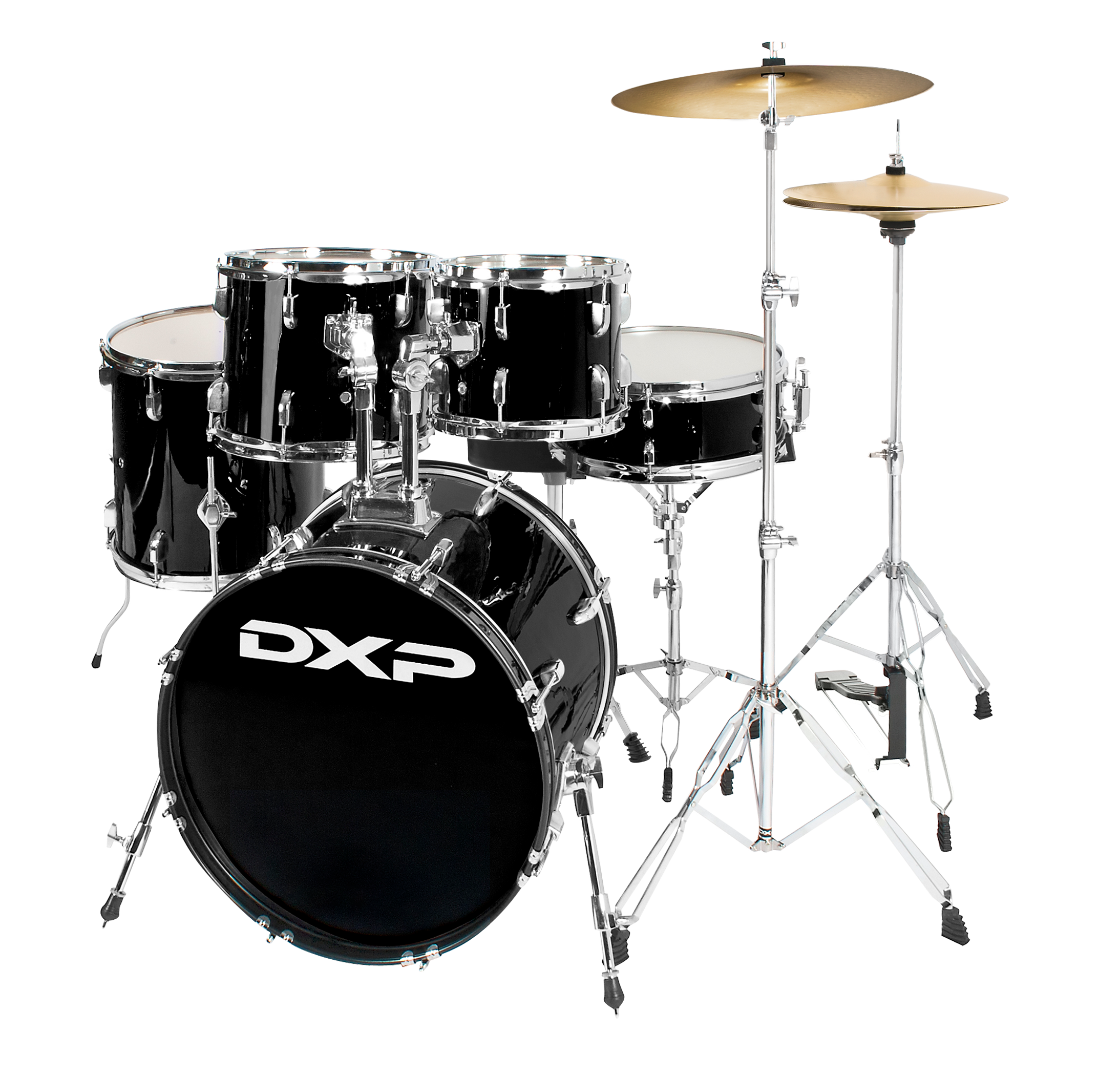 DXP Fusion 20 Drum Kit Package - Black