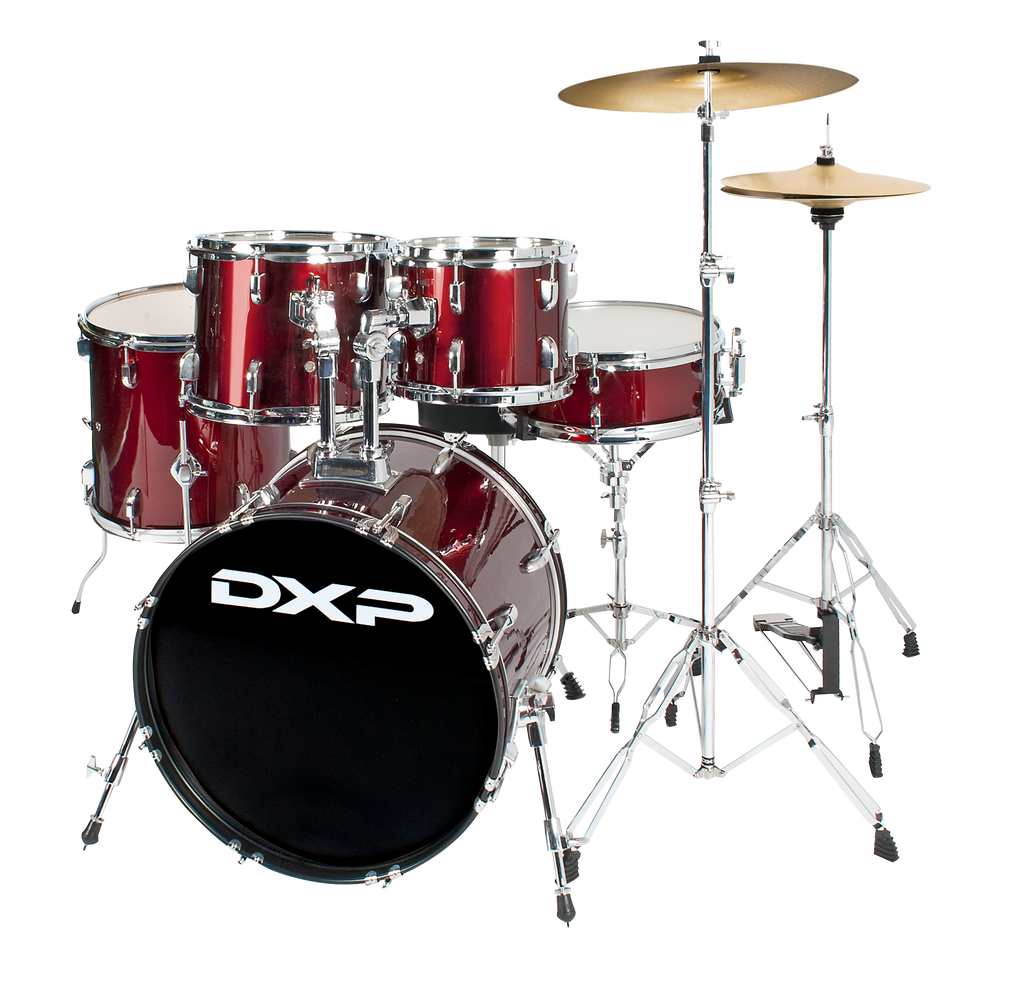 DXP Fusion 20 Drum Kit Package - Wine Red