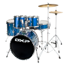 DXP TX06PMBL Fusion 20 Series Drum Kit Package - Midnight Blue