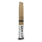 Promark Forward 5A Lacquered Hickory Wood Tip Drumsticks - 4 Pack
