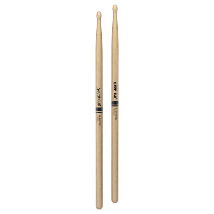 ProMark Forward 5B Lacquered Hickory Wood Tip Drumsticks