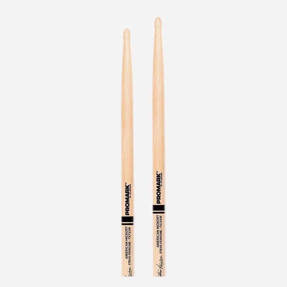 Promark Steve Ferrone Signature 735 Model Drum Stick - Wood Tip