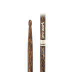 ProMark Classic 7A FireGrain drumsticks with wooden tips, suited for drummers, shown on a plain background.