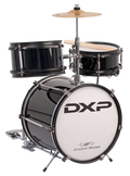 DXP Junior Series 3-piece Drum Kit - Black (TXJ3BK)
