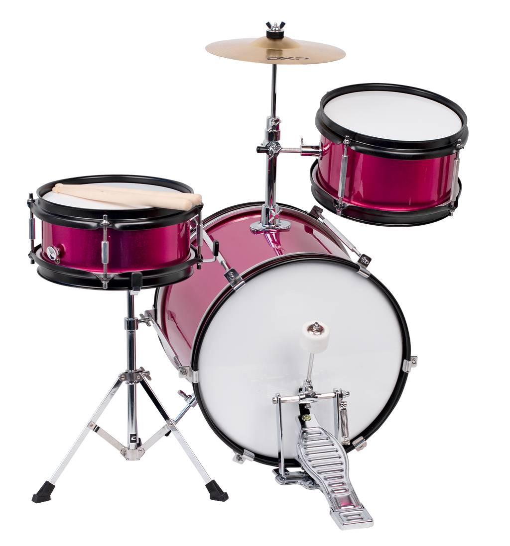 DXP Junior Series 3-piece Drum Kit - Pink (TXJ3PK)