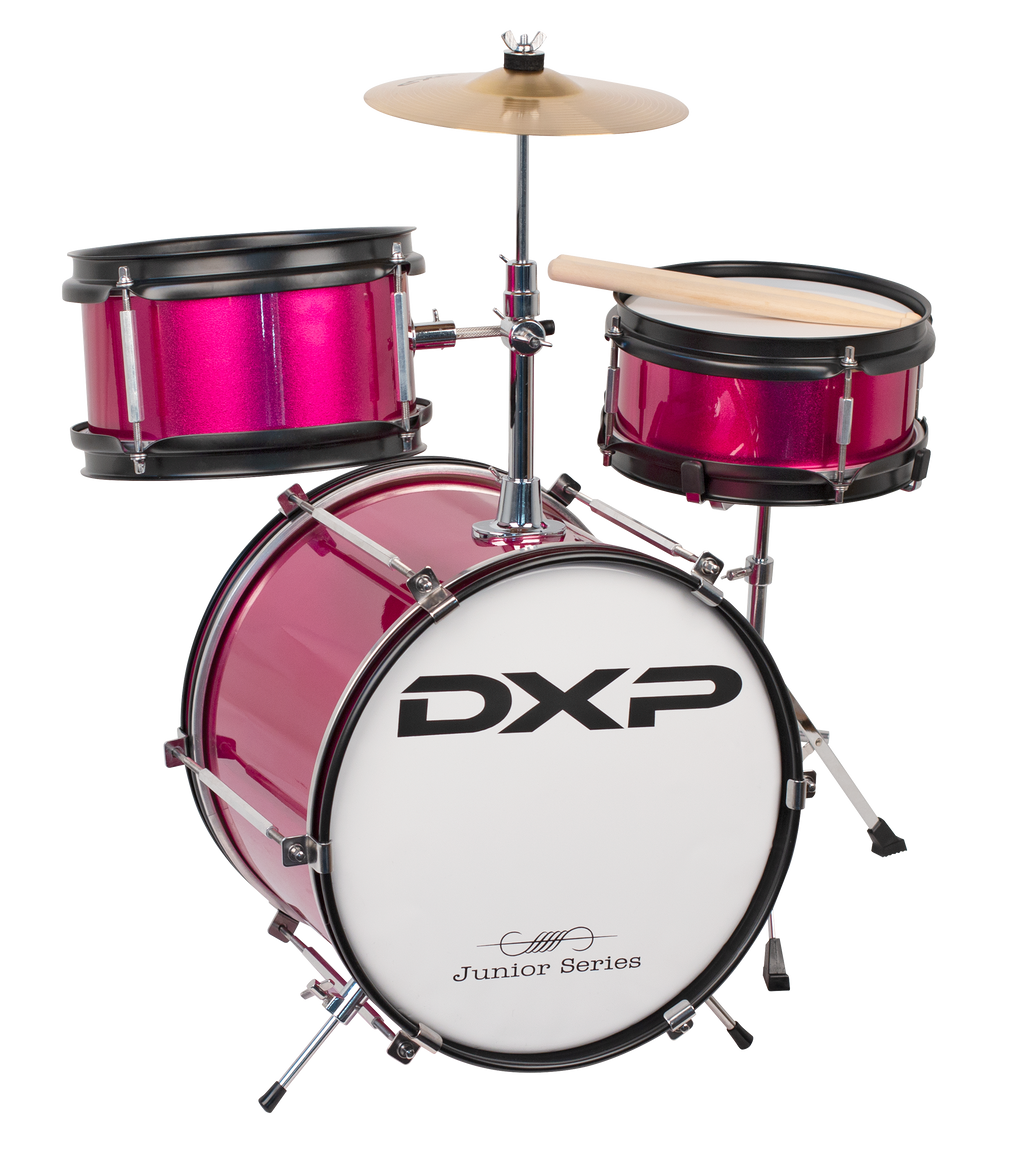 DXP Junior Series 3-piece Drum Kit - Pink (TXJ3PK)